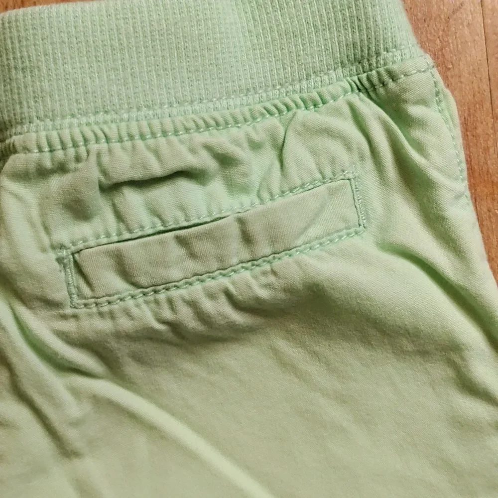 Carters Shorts 2T mint green cotton shorts pull on Spring Easter Pastel